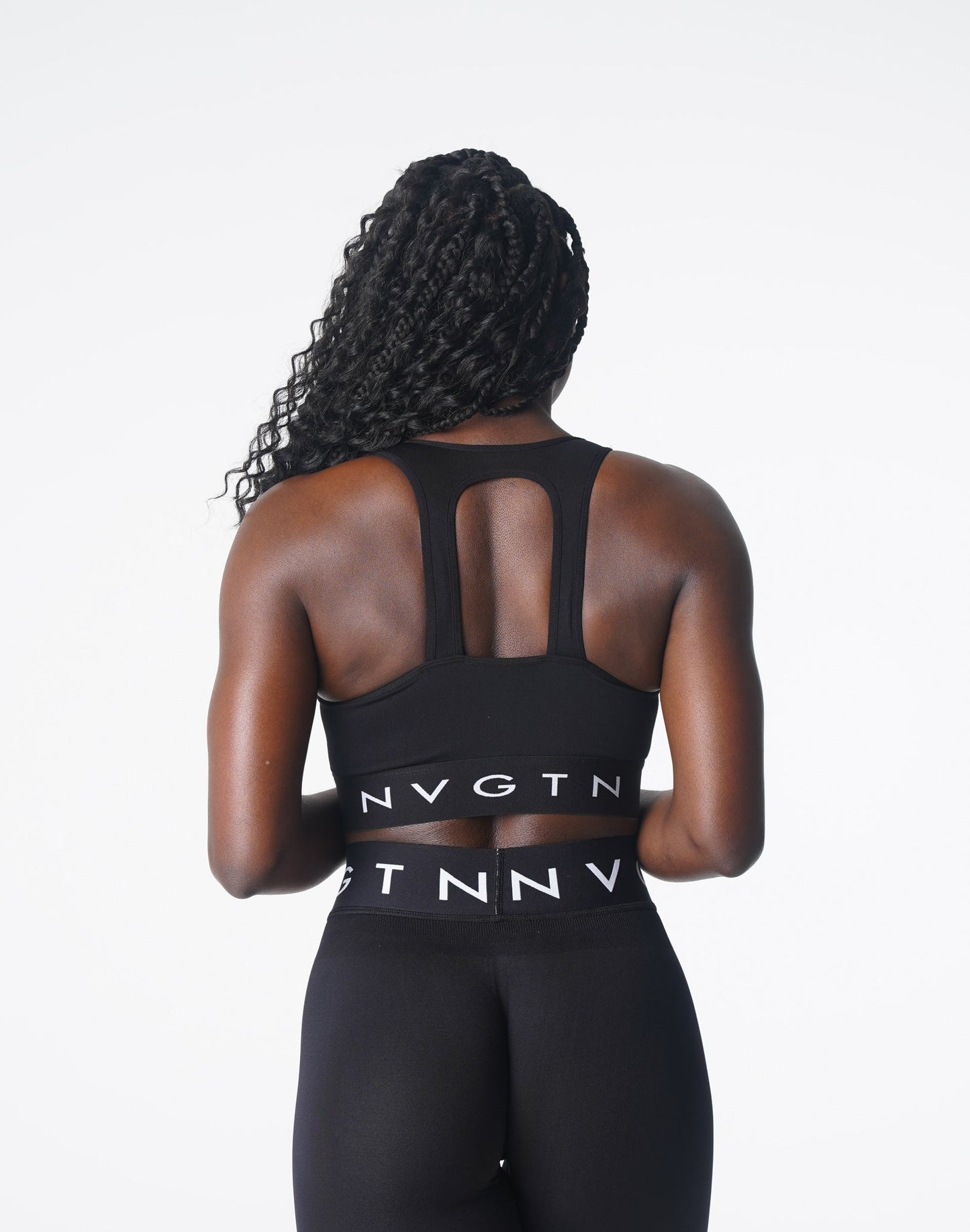 Women Black Trilogy Sport Seamless Bra - NVGTN
