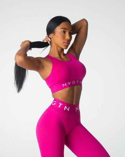 Women Cosmo Trilogy Sport Seamless Bra - NVGTN