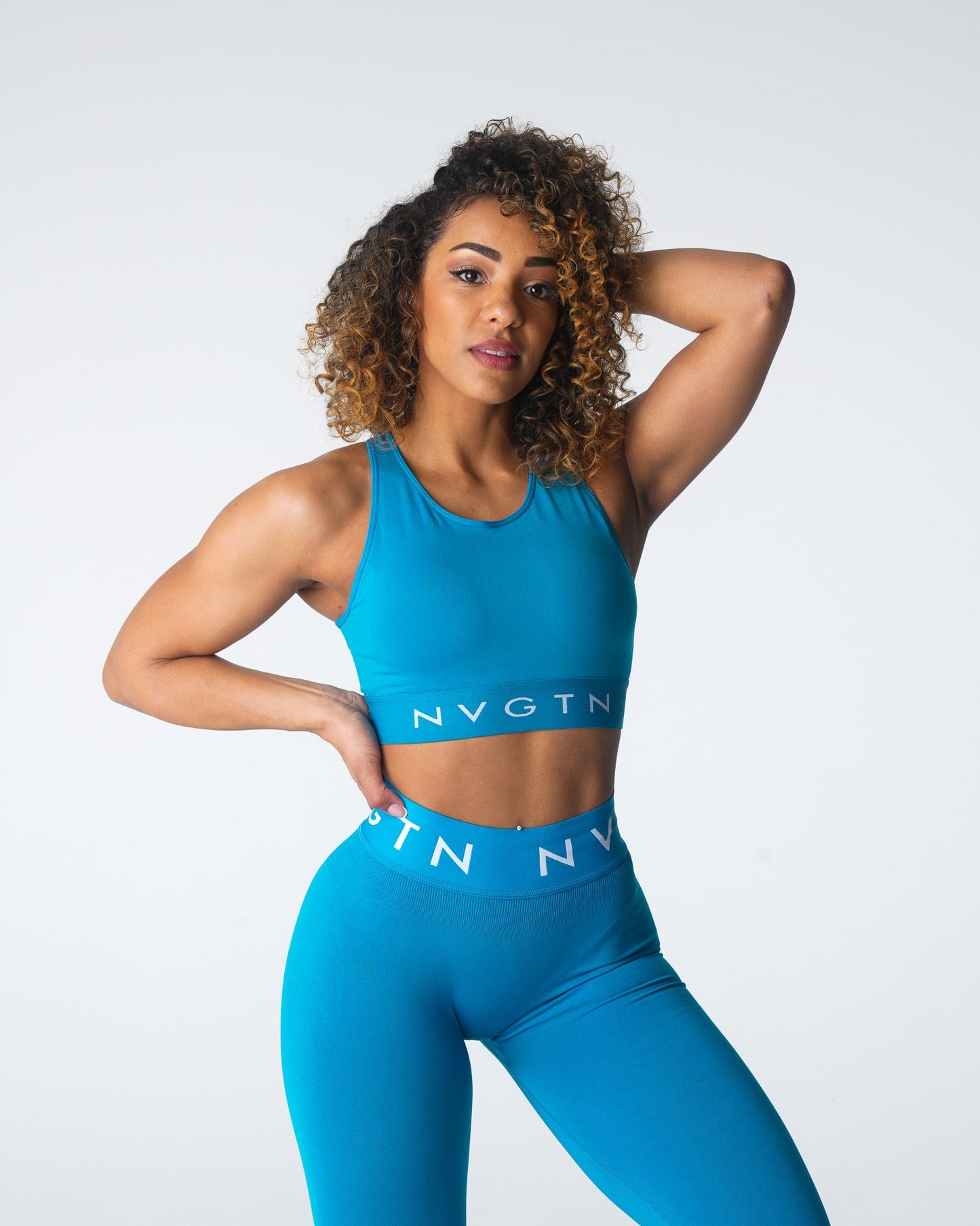 Women Lagoon Trilogy Sport Seamless Bra - NVGTN