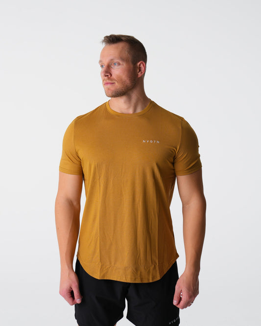 Men Bronze Pulse Fitted Tee - NVGTN