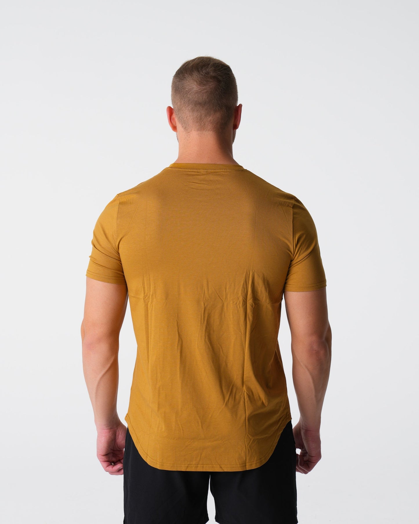 Men Bronze Pulse Fitted Tee - NVGTN