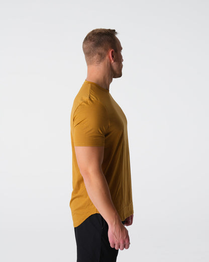 Men Bronze Pulse Fitted Tee - NVGTN