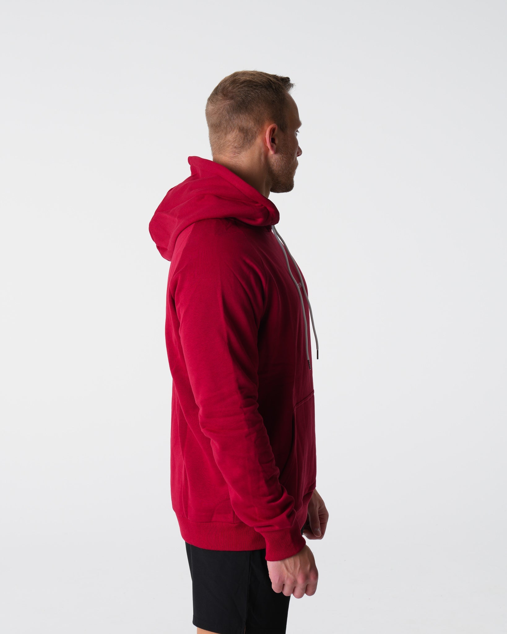 Men Crimson Lounge Hoodie - NVGTN