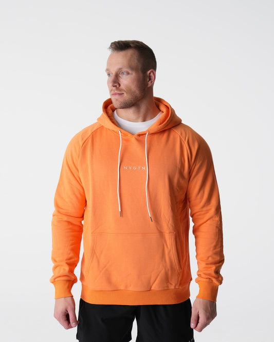 Men Orange Lounge Hoodie - NVGTN