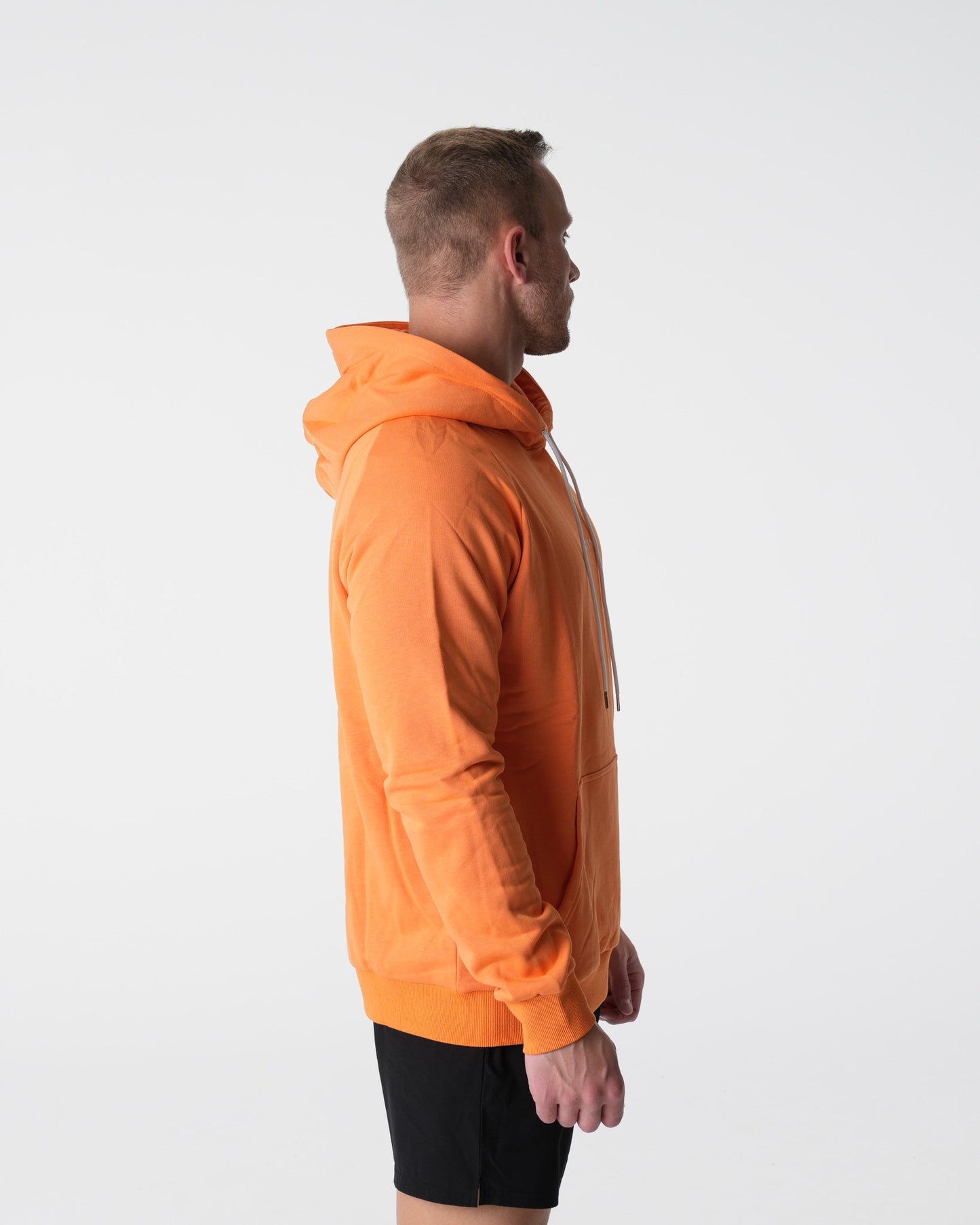 Men Orange Lounge Hoodie - NVGTN