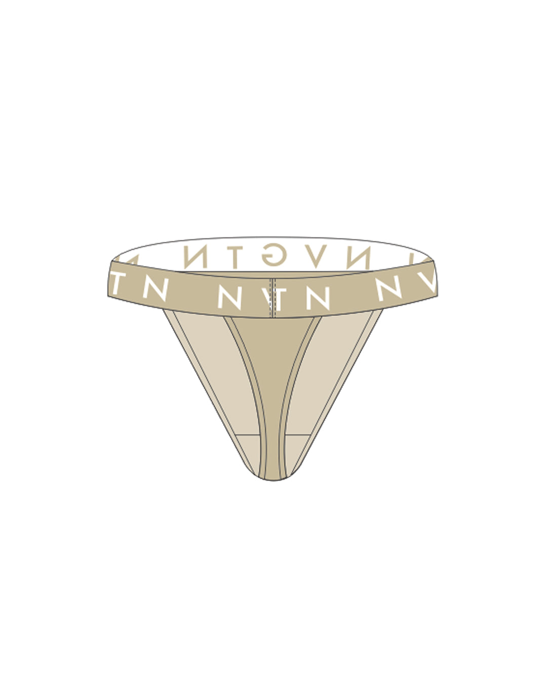 Women Nude Thong - NVGTN