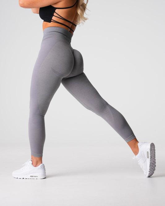 Women Grey Contour 2.0 Seamless Leggings - NVGTN