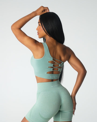 Women Sage Green Passion Seamless Bra - NVGTN