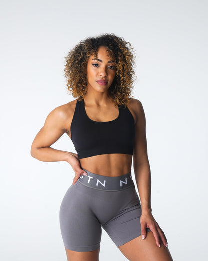 Women Black Inspire Seamless Bra - NVGTN