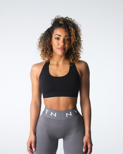 Women Black Inspire Seamless Bra - NVGTN