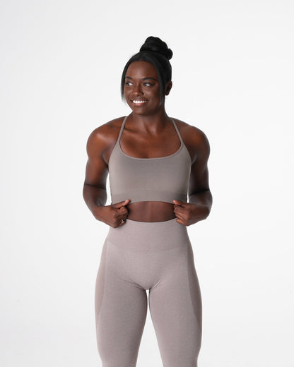 Women Taupe Invincible Seamless Bra - NVGTN