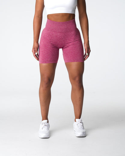 Women Crimson Scrunch Seamless Shorts - NVGTN