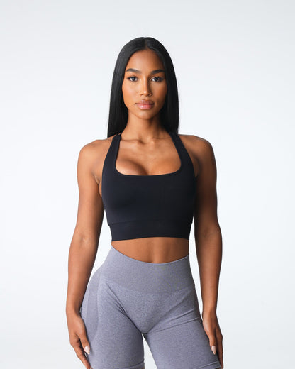 Women Black Thrive Seamless Bra - NVGTN