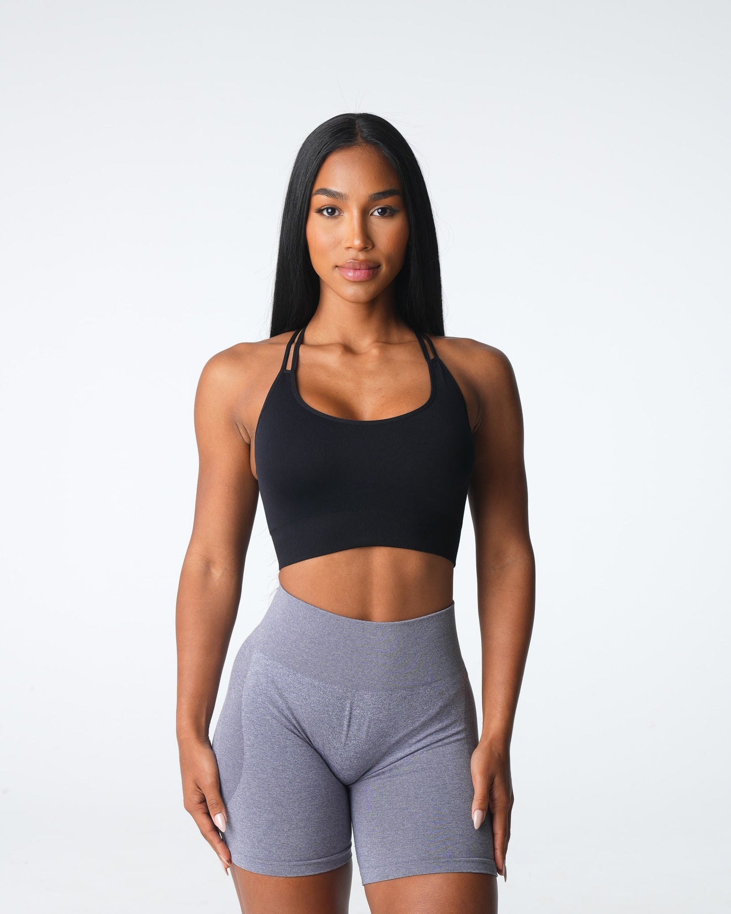 Women Black Virtue Seamless Bra - NVGTN