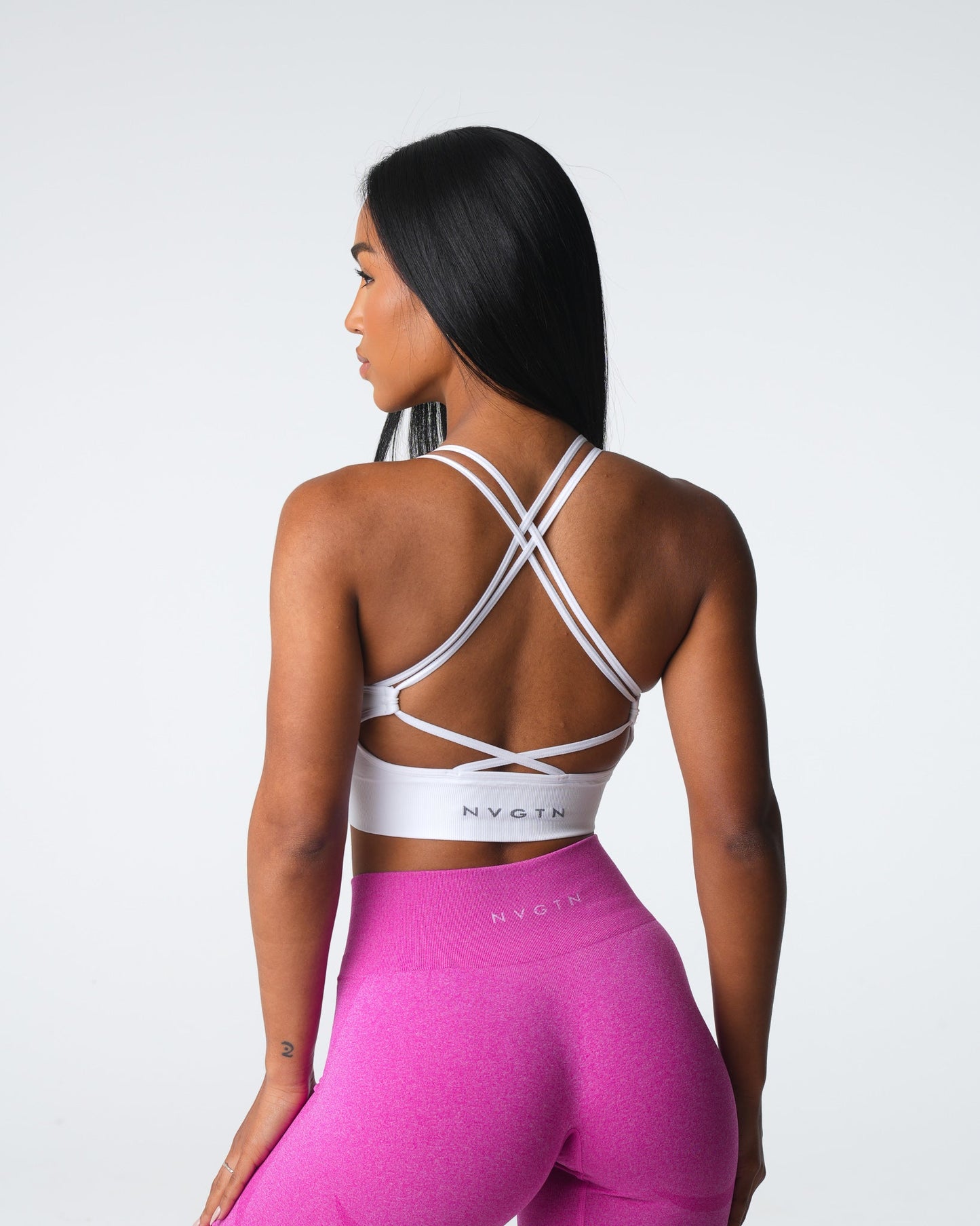 Women White Virtue Seamless Bra - NVGTN