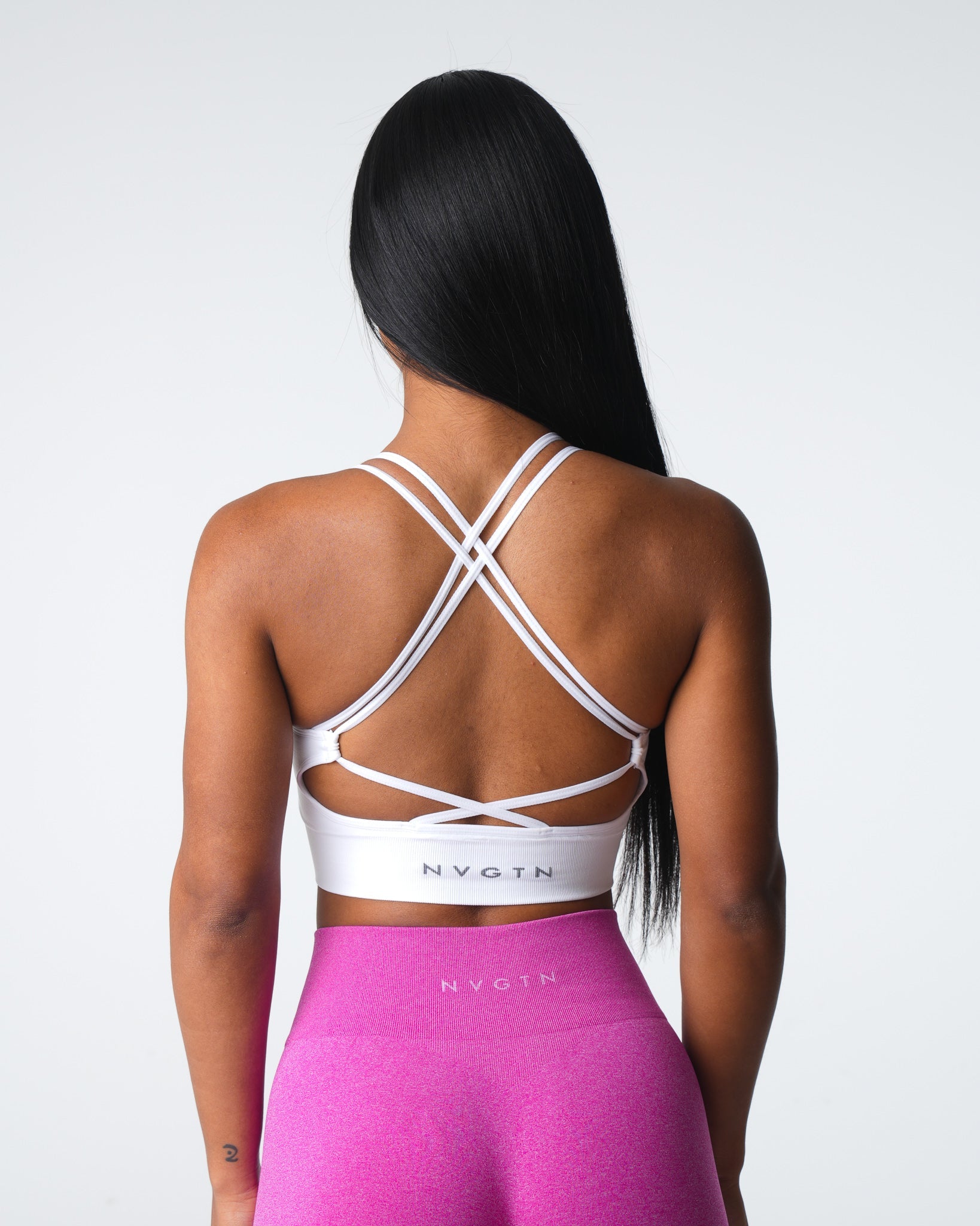 Women White Virtue Seamless Bra - NVGTN