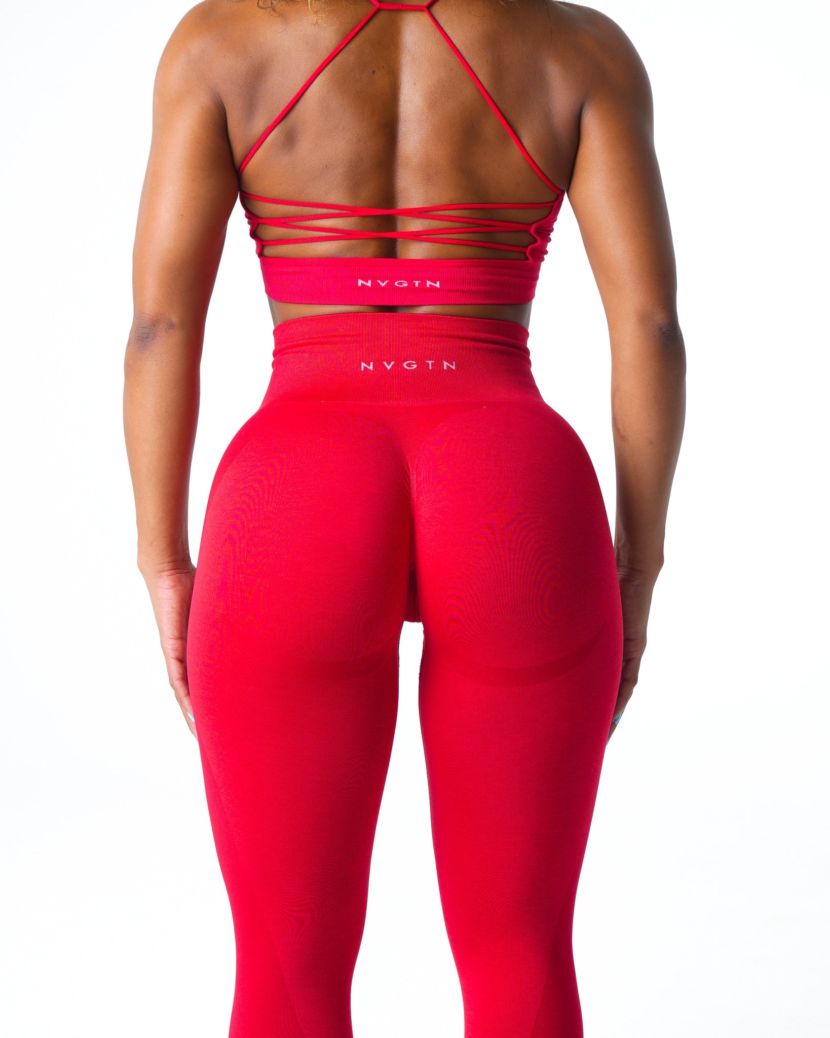Women Candy Apple Contour 2.0 Seamless Leggings - NVGTN