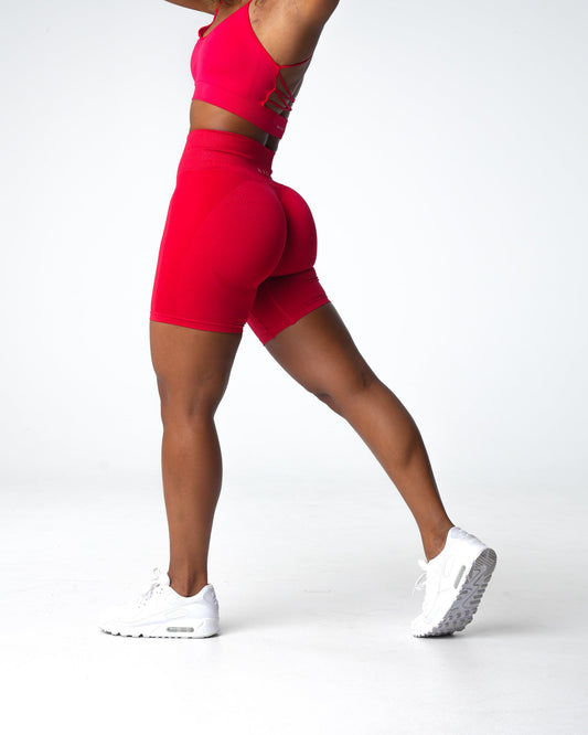Women Candy Apple Contour 2.0 Seamless Shorts - NVGTN