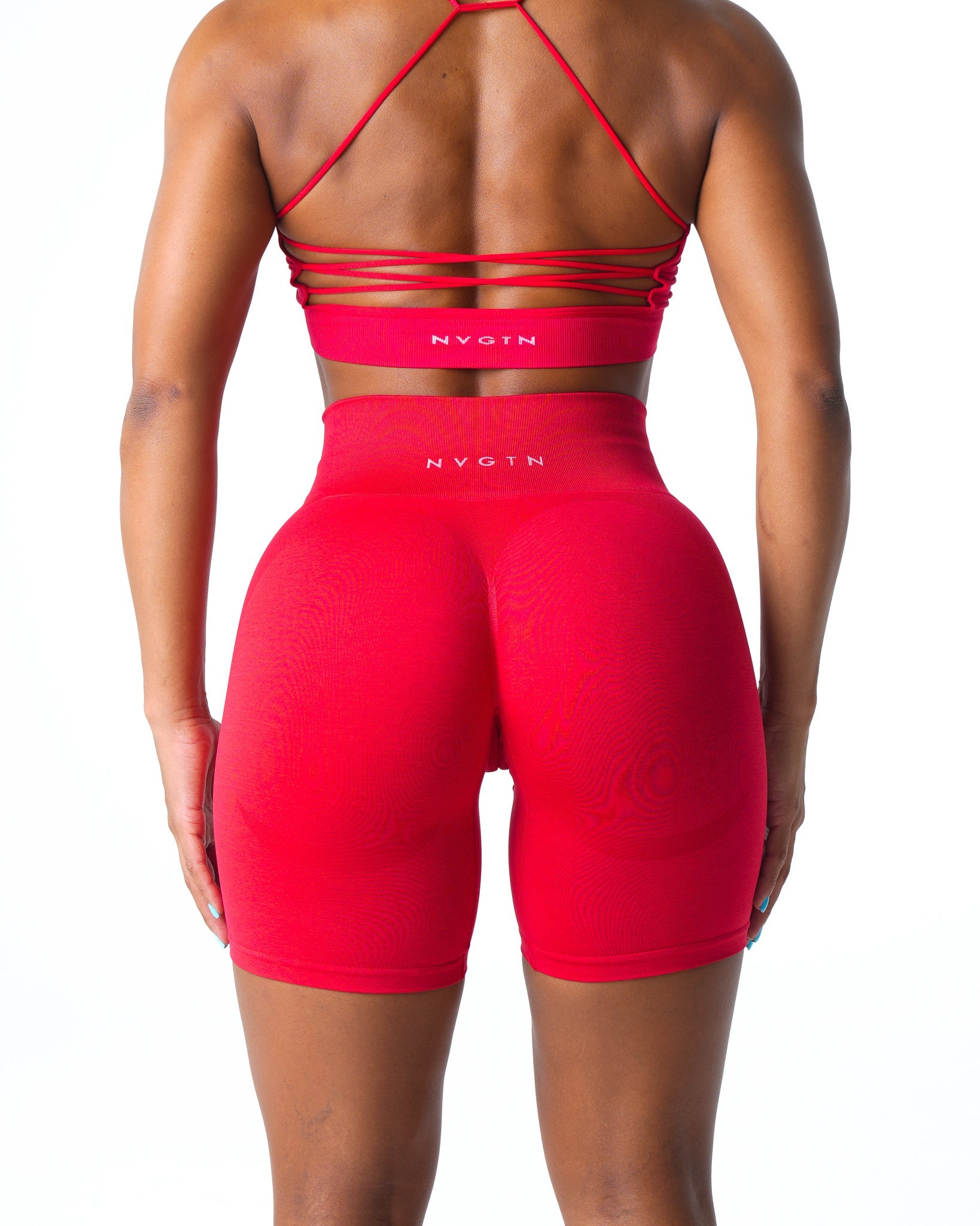 Women Candy Apple Contour 2.0 Seamless Shorts - NVGTN