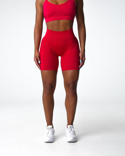 Women Candy Apple Contour 2.0 Seamless Shorts - NVGTN