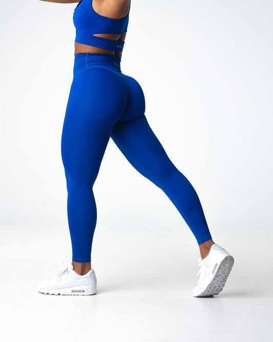 Women Sapphire Blue Signature 2.0 Leggings - NVGTN