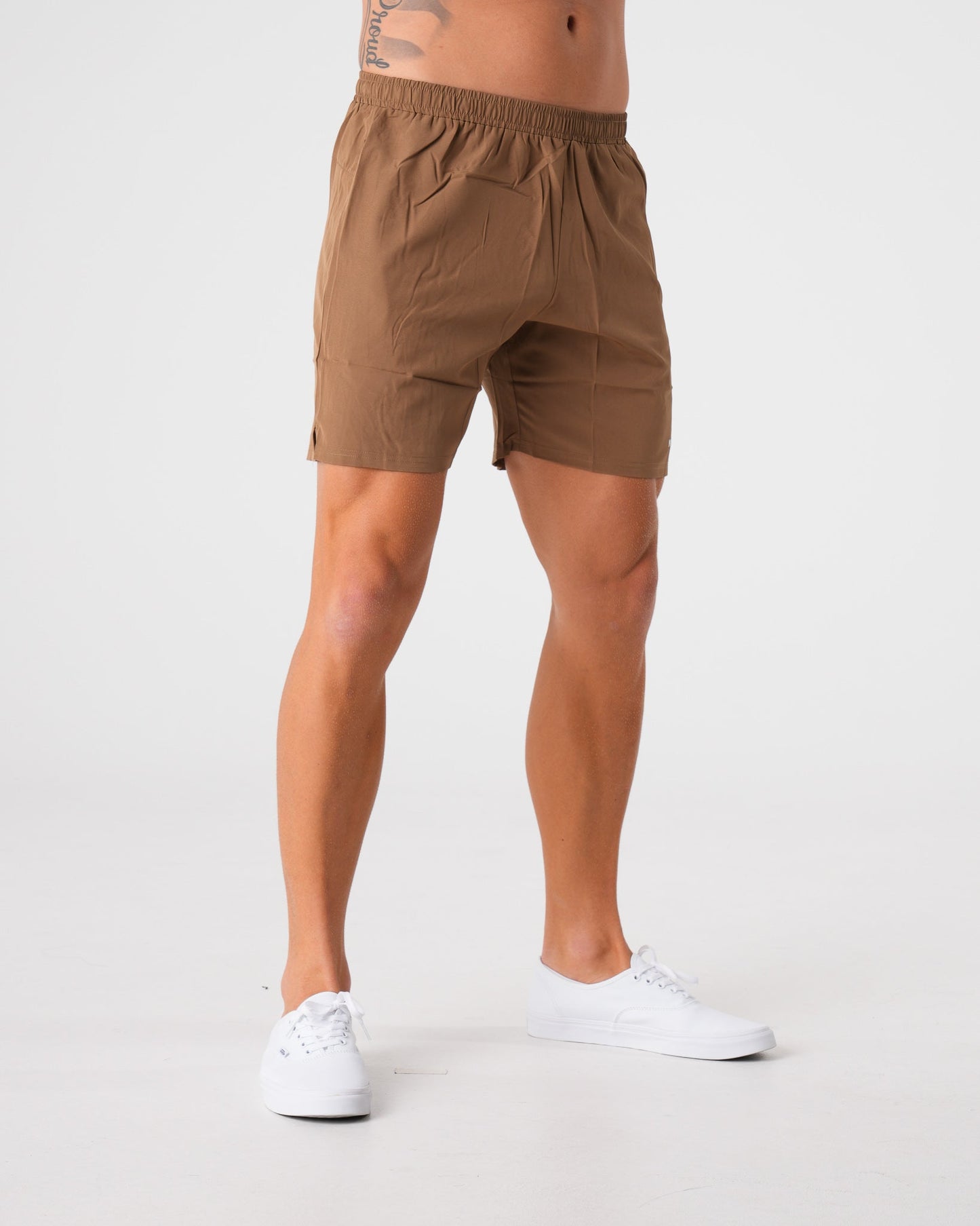 Men Mocha Flex Shorts - NVGTN