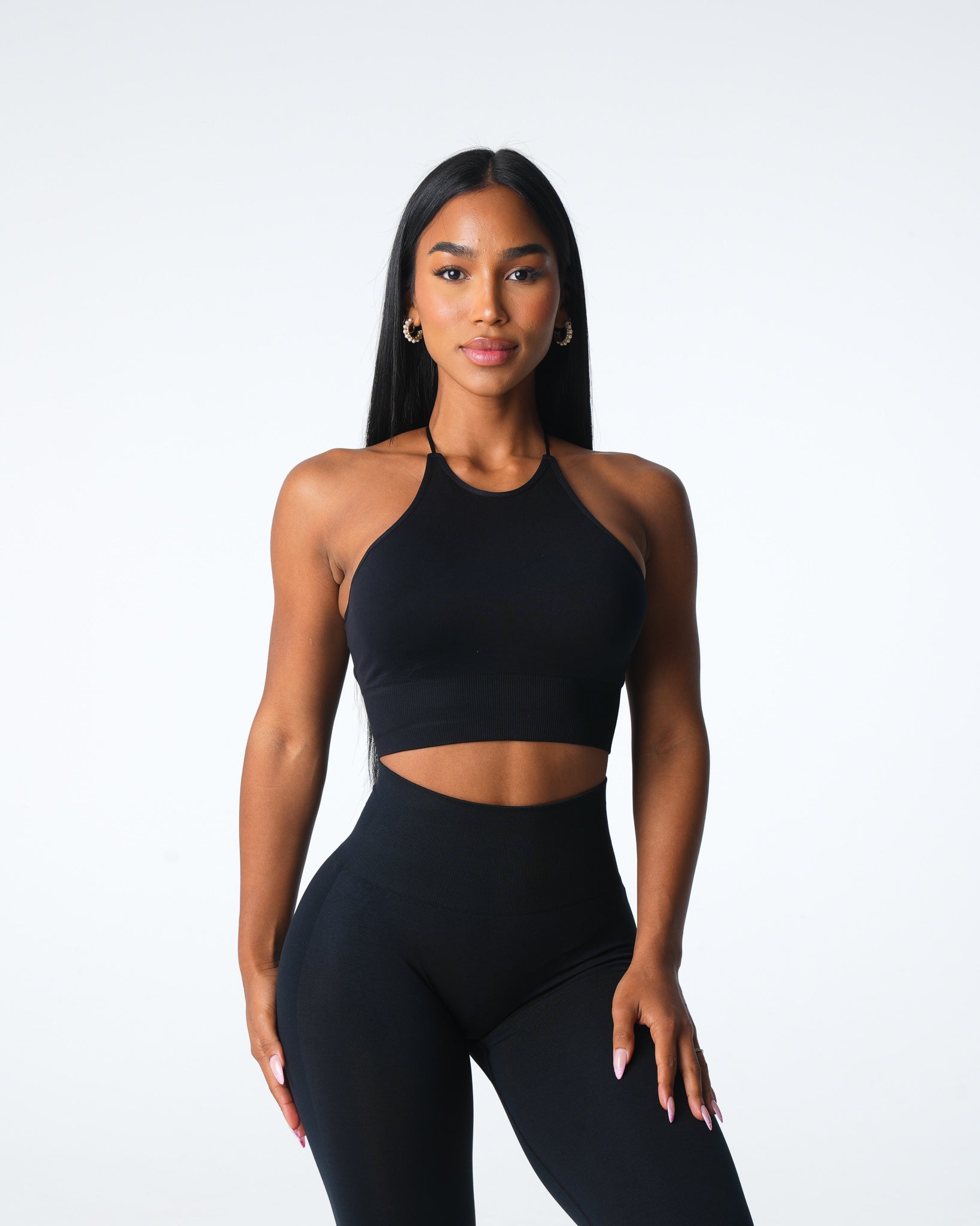 Women Black Embrace Seamless Bra - NVGTN