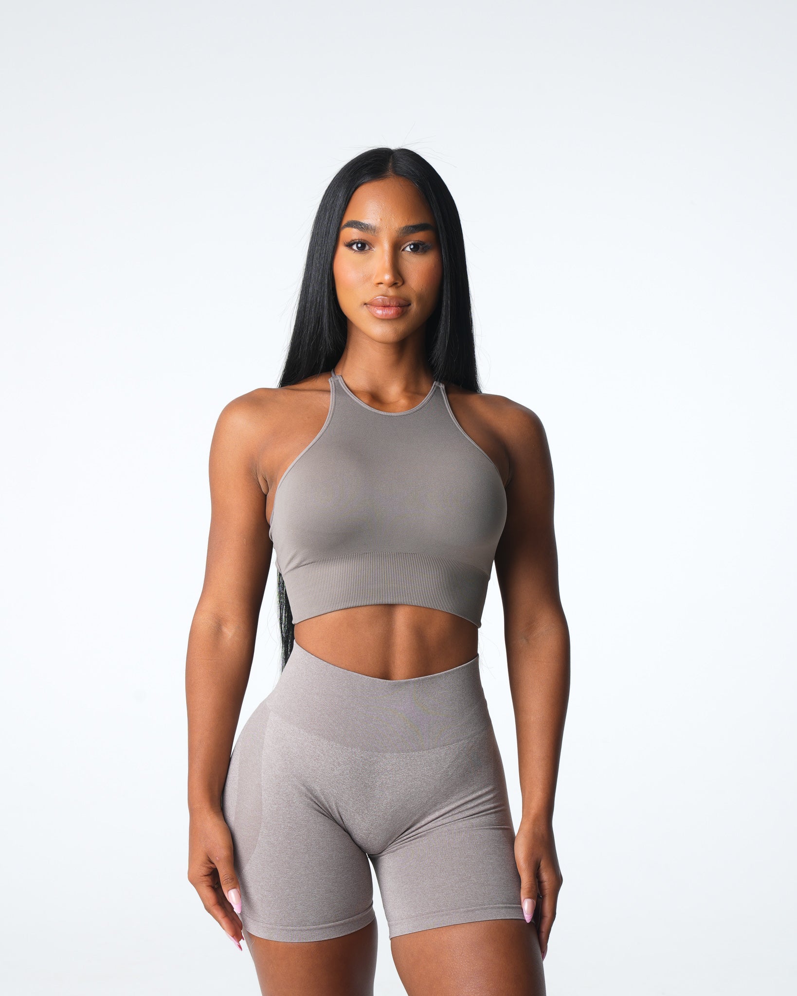 Women Taupe Embrace Seamless Bra - NVGTN