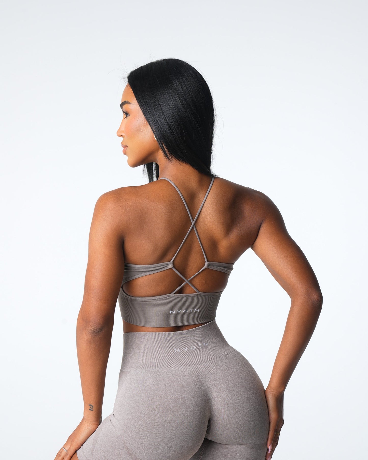 Women Taupe Embrace Seamless Bra - NVGTN