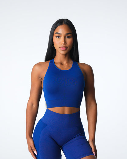 Women Azure Blue Resilience Seamless Bra - NVGTN