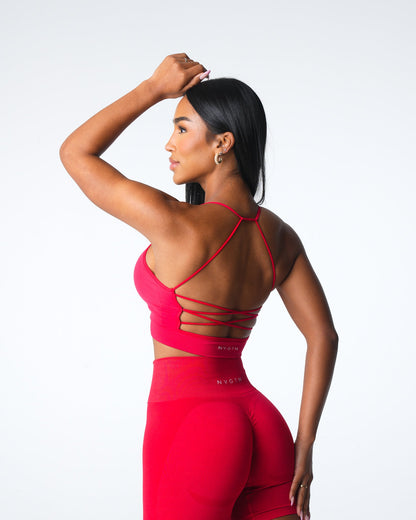 Women Candy Apple Cascade Seamless Bra - NVGTN