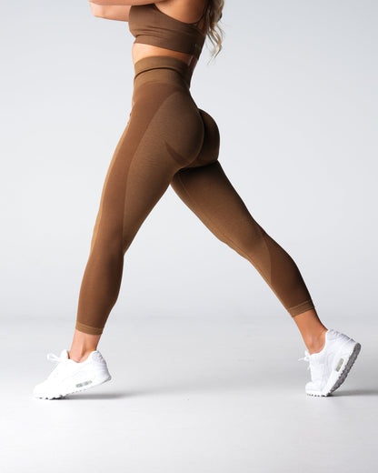 Women Mocha Contour 2.0 Seamless Leggings - NVGTN