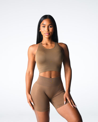 Women Toasted Almond Resilience Seamless Bra - NVGTN