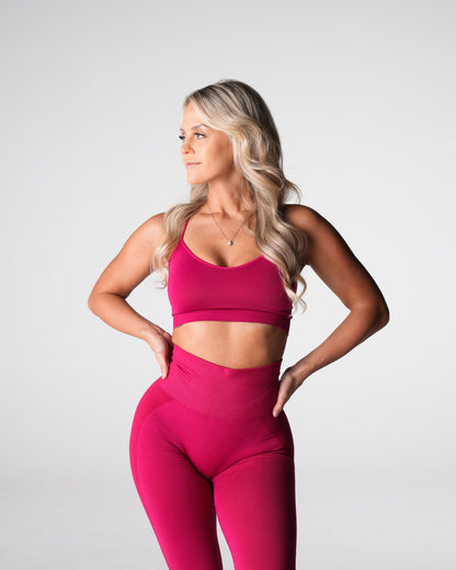 Women Winterberry Cascade Seamless Bra - NVGTN
