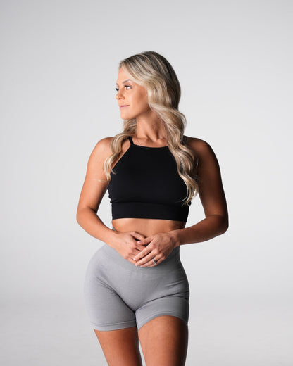 Women Black Strive Seamless Bra - NVGTN