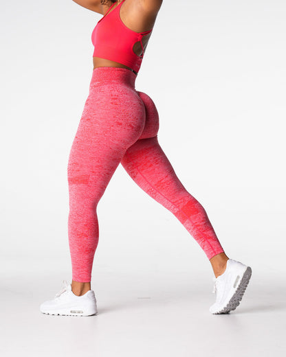 Women Candy Apple Digital Seamless Leggings - NVGTN