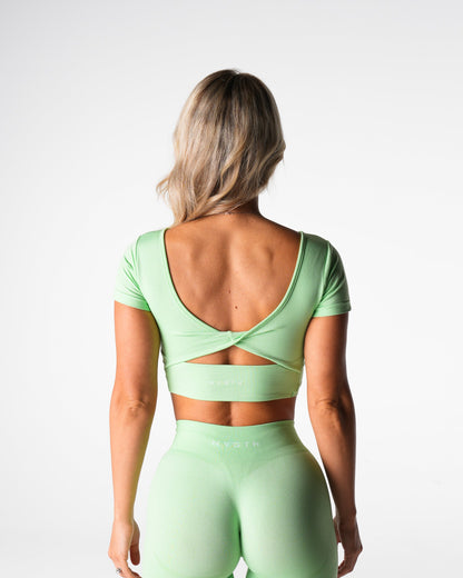 Women Pistachio Charm Seamless Bra - NVGTN