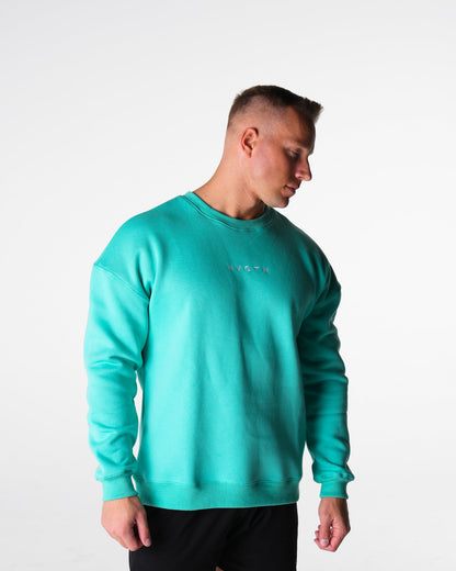 Men Turquoise Comfort Crew - NVGTN