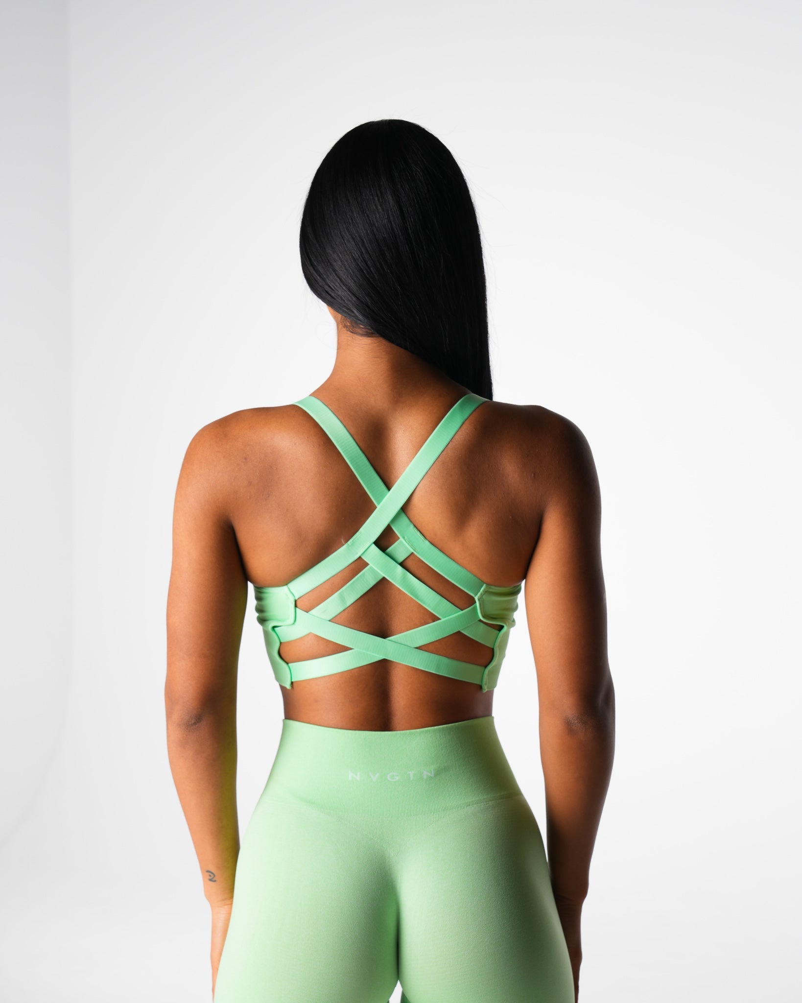 Women Pistachio Enchant Seamless Bra - NVGTN