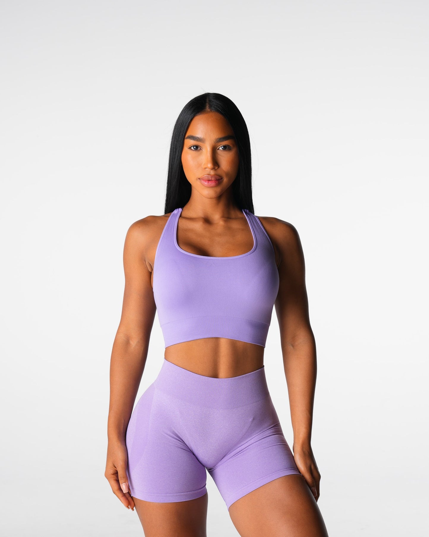 Women Lilac Thrive Seamless Bra - NVGTN