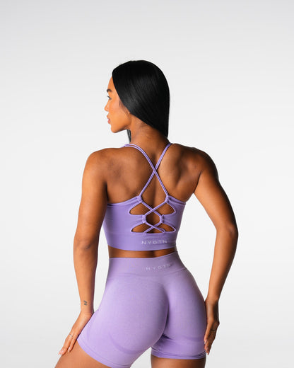 Women Lilac Thrive Seamless Bra - NVGTN