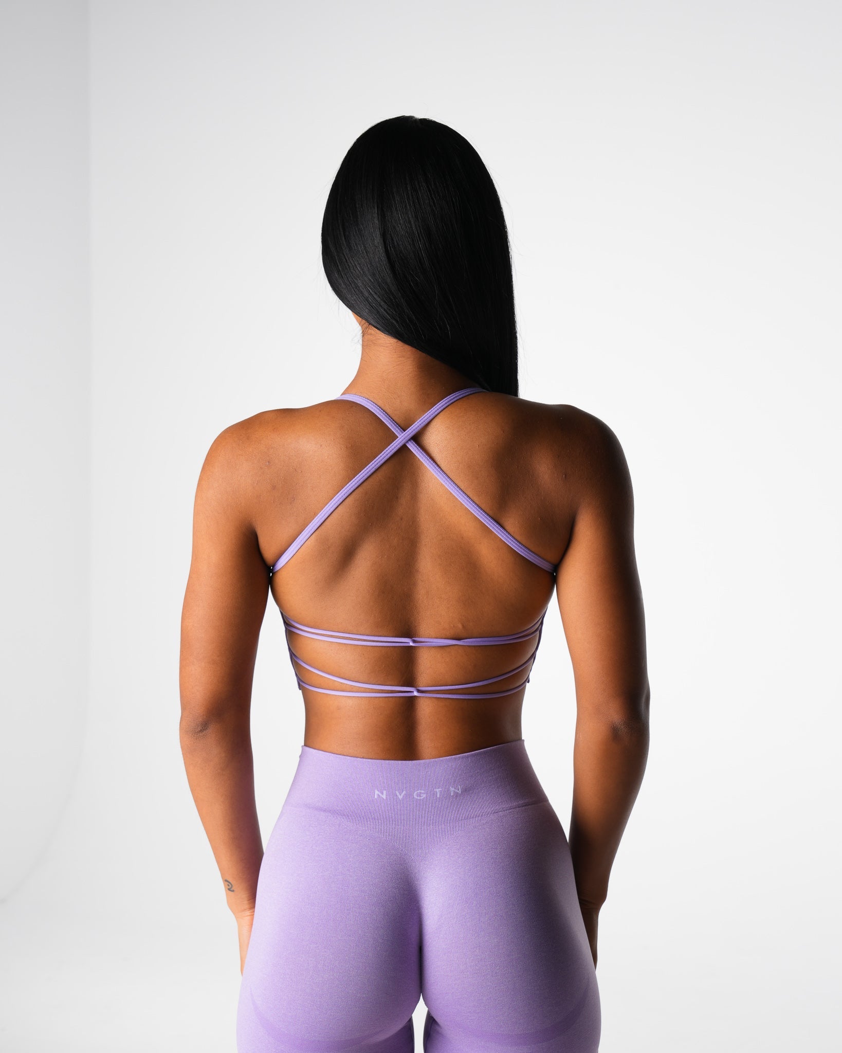 Women Lilac Invincible Seamless Bra - NVGTN