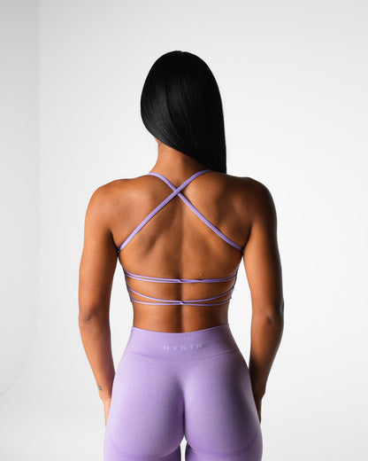 Women Lilac Invincible Seamless Bra - NVGTN