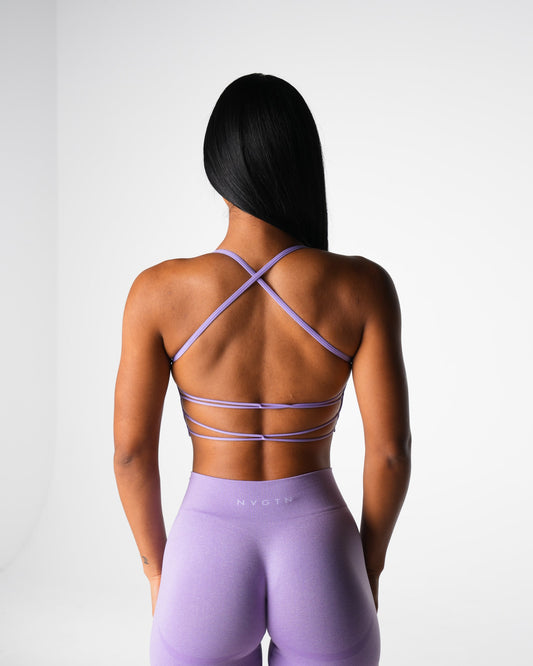 Women Lilac Invincible Seamless Bra - NVGTN