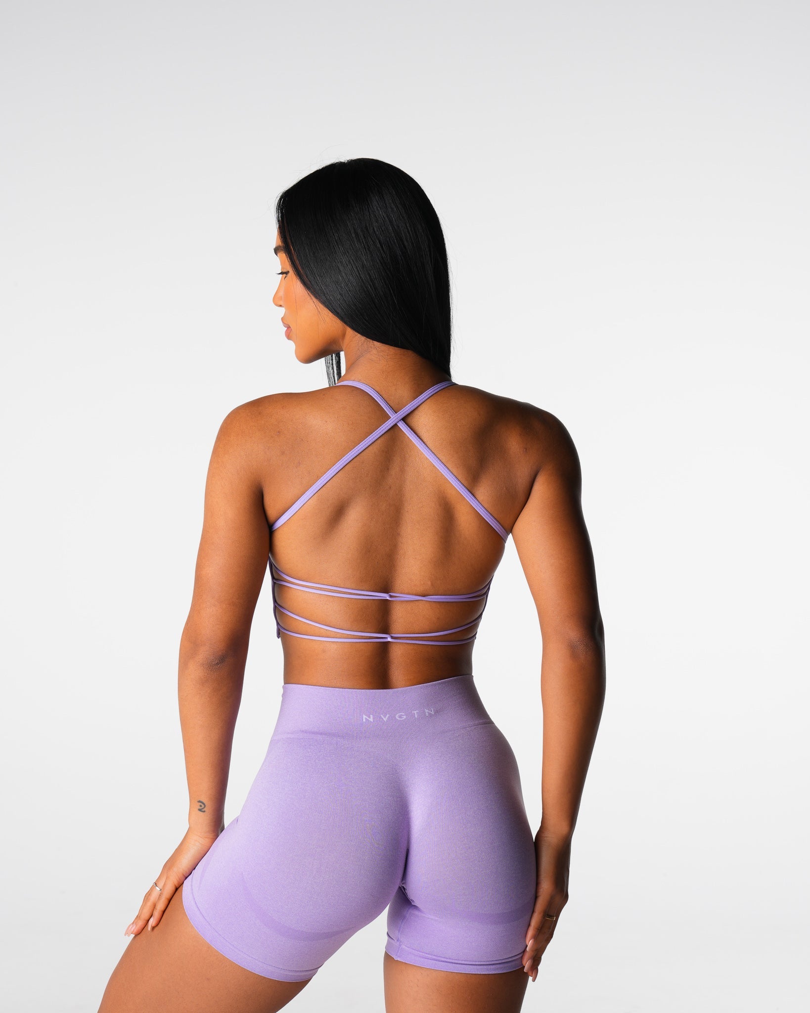 Women Lilac Invincible Seamless Bra - NVGTN