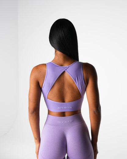 Women Lilac Empower Seamless Bra - NVGTN