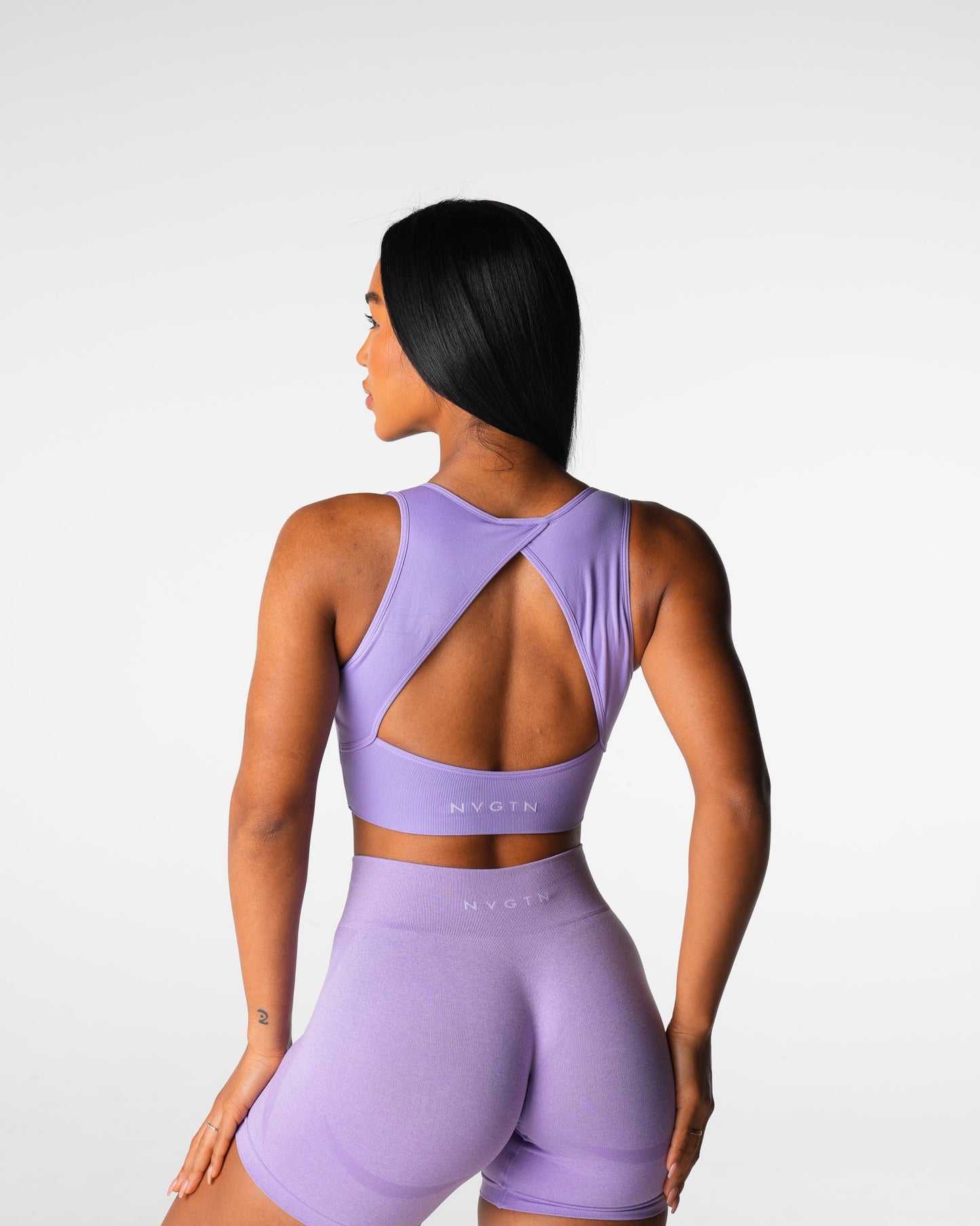 Women Lilac Empower Seamless Bra - NVGTN