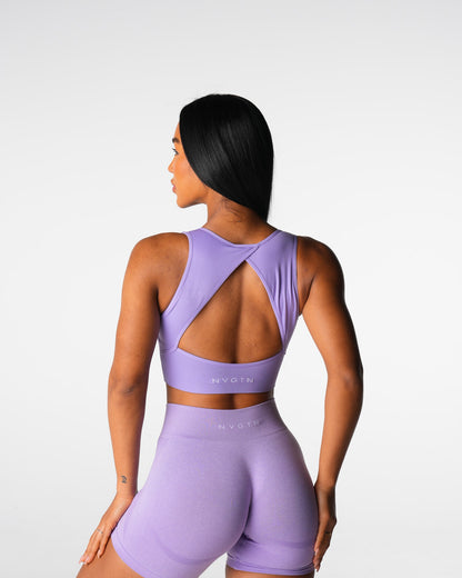 Women Lilac Empower Seamless Bra - NVGTN