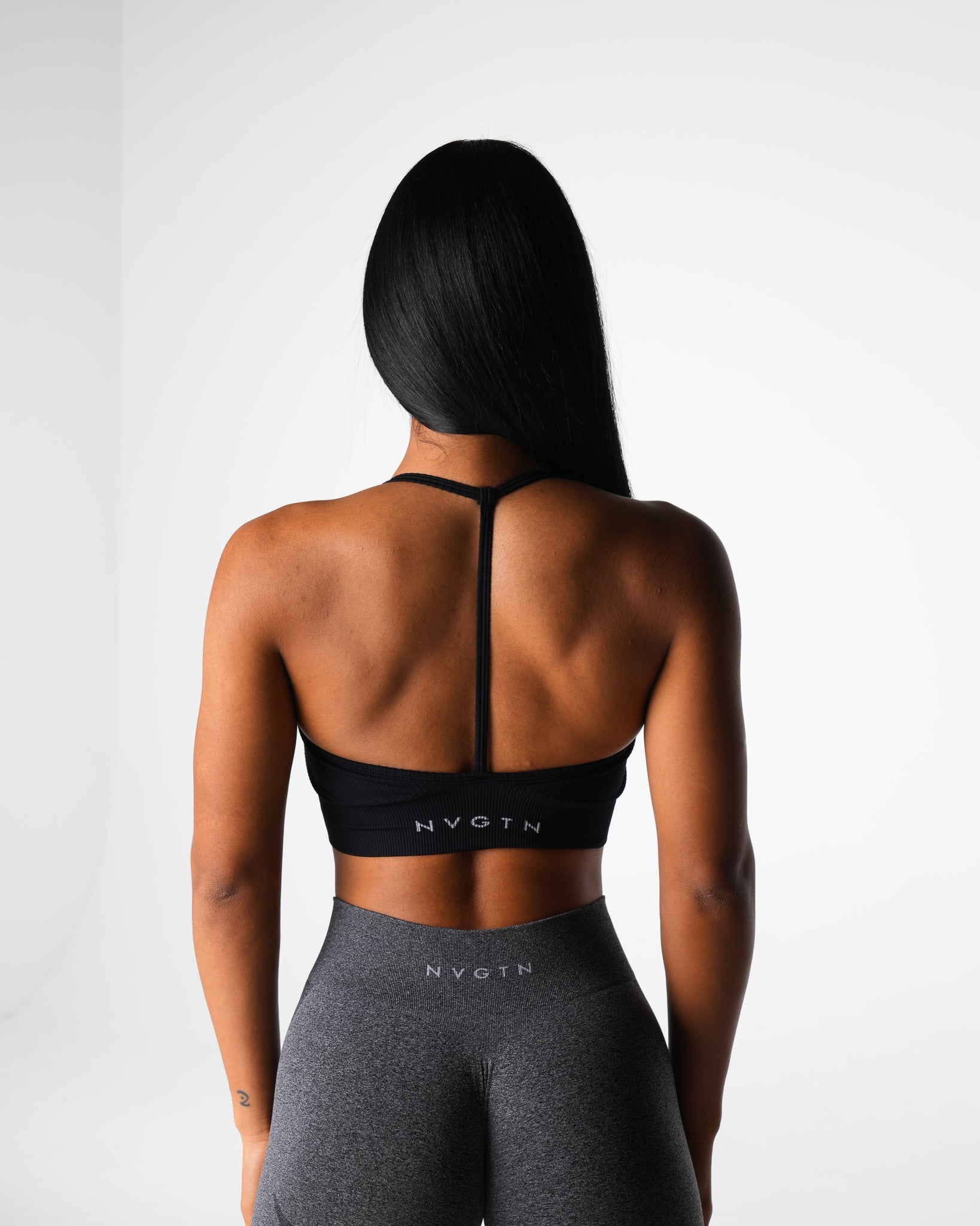 Women Black Wander Seamless Bra - NVGTN