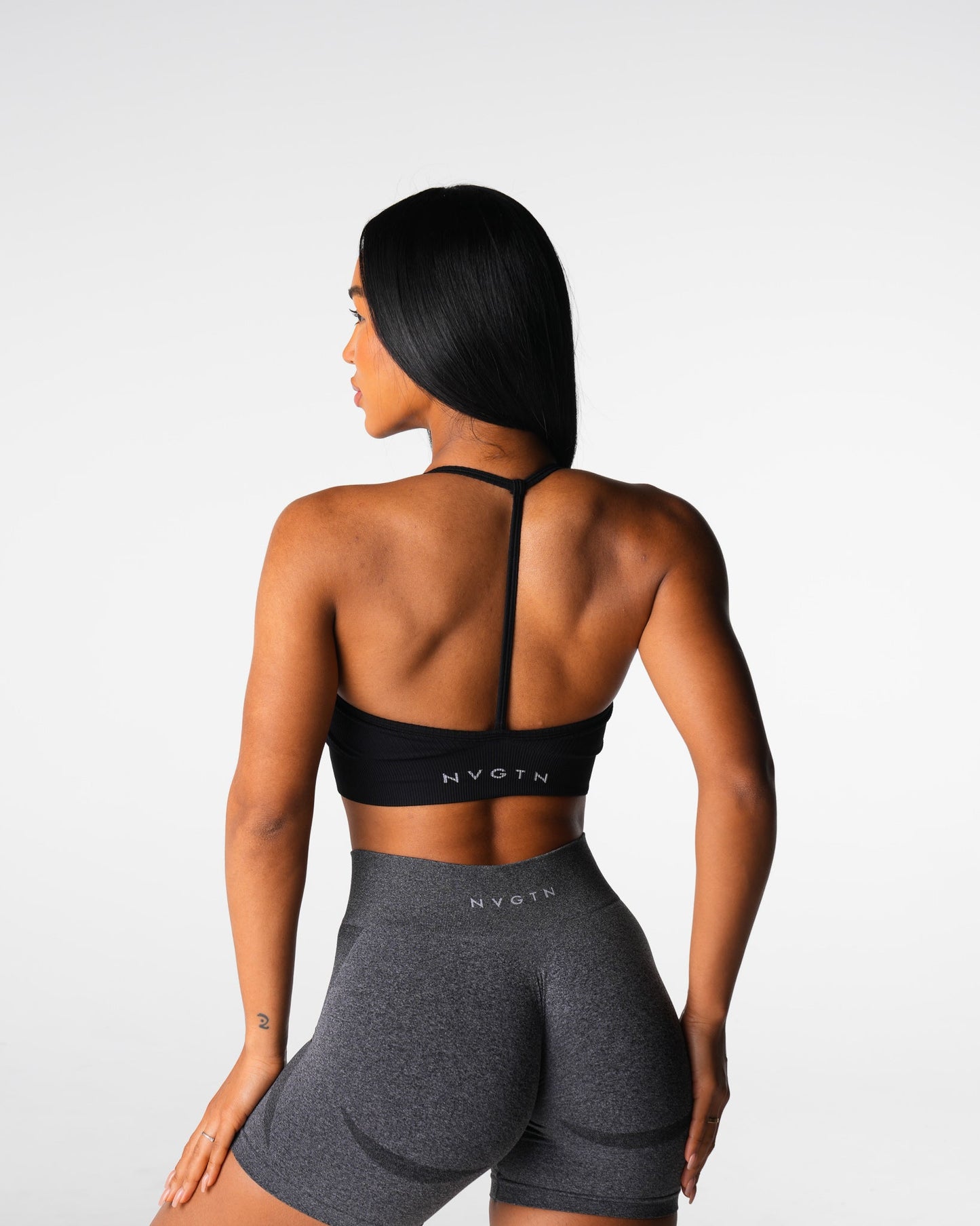 Women Black Wander Seamless Bra - NVGTN